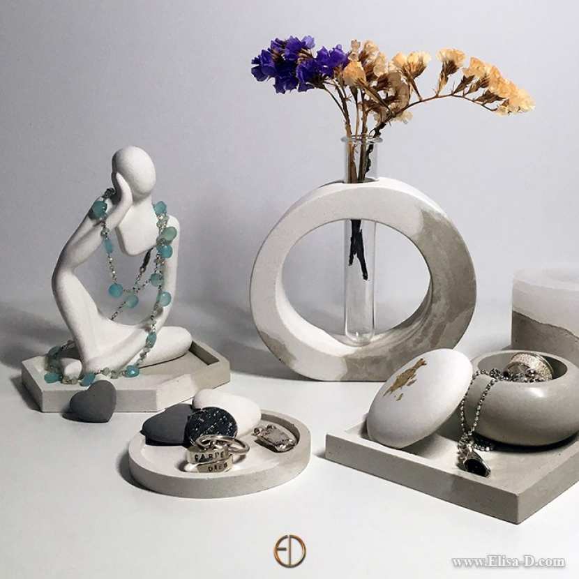 Soliflore En Céramique Forme Cœur – Vase Décoratif – Occasion